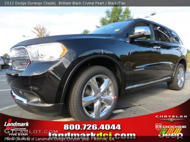 2013 Dodge Durango Citadel in Brilliant Black Crystal Pearl