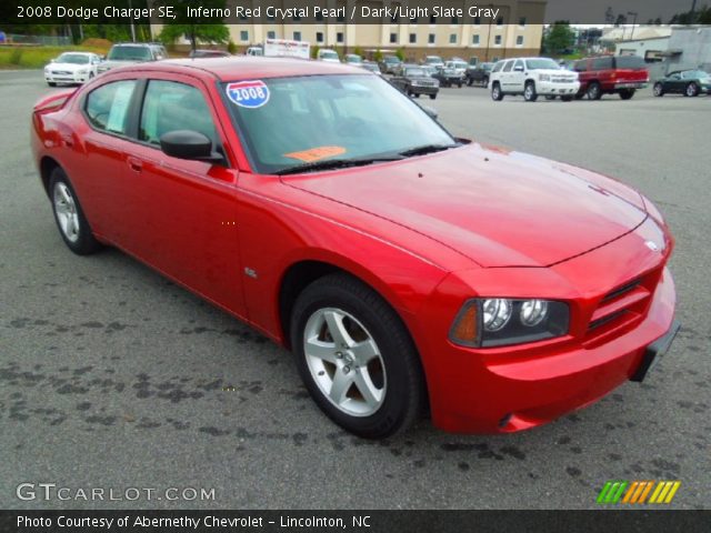 2008 Dodge Charger SE in Inferno Red Crystal Pearl