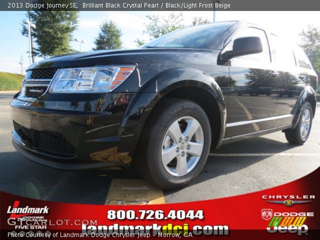 2013 Dodge Journey SE in Brilliant Black Crystal Pearl