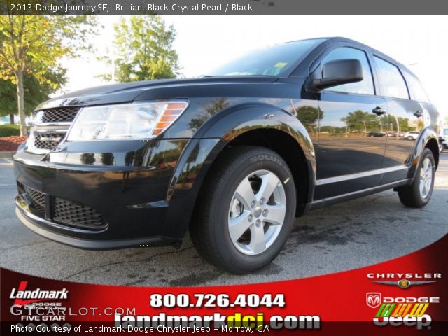 2013 Dodge Journey SE in Brilliant Black Crystal Pearl