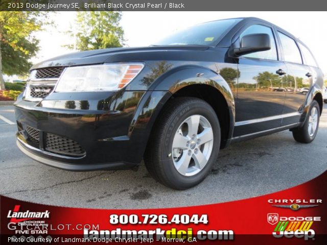2013 Dodge Journey SE in Brilliant Black Crystal Pearl