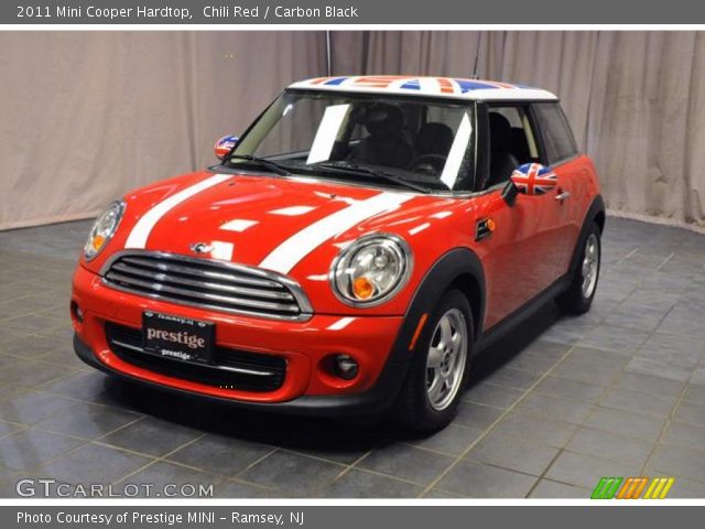 2011 Mini Cooper Hardtop in Chili Red