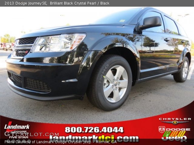 2013 Dodge Journey SE in Brilliant Black Crystal Pearl