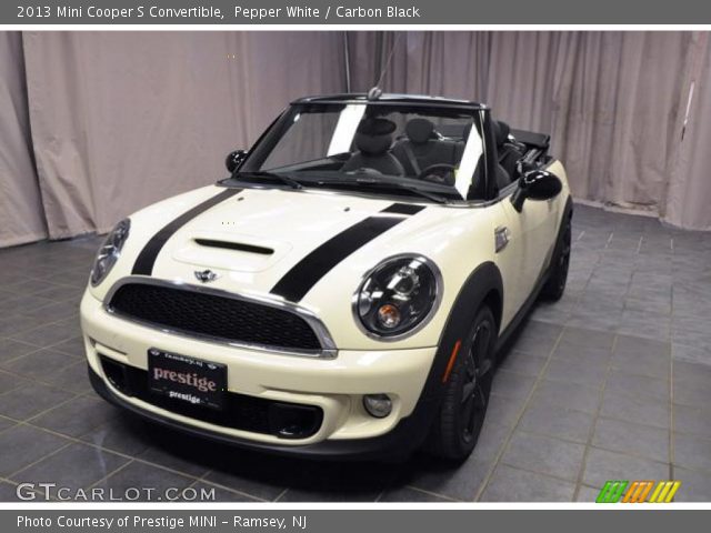 2013 Mini Cooper S Convertible in Pepper White