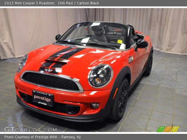 2013 Mini Cooper S Roadster in Chili Red