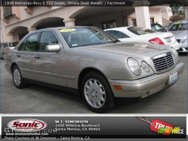 1998 Mercedes-Benz E 320 Sedan in Smoke Silver Metallic