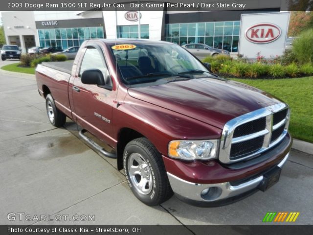 2003 Dodge Ram 1500 SLT Regular Cab in Dark Garnet Red Pearl