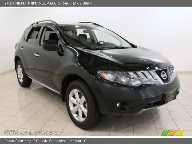 2010 Nissan Murano SL AWD in Super Black