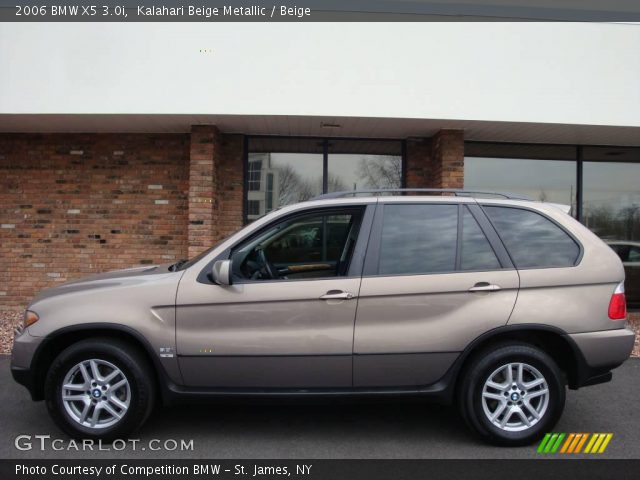 2006 BMW X5 3.0i in Kalahari Beige Metallic