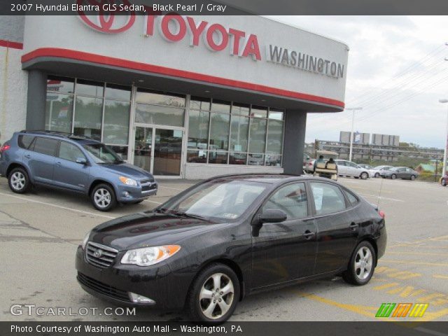 2007 Hyundai Elantra GLS Sedan in Black Pearl