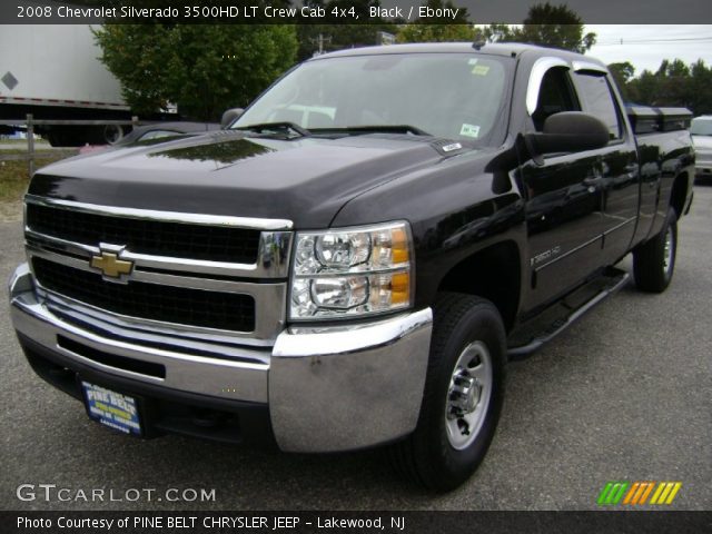 2008 Chevrolet Silverado 3500HD LT Crew Cab 4x4 in Black