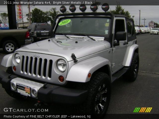 2011 Jeep Wrangler Sahara 4x4 in Bright Silver Metallic