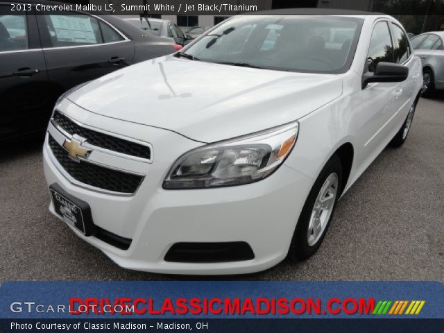 2013 Chevrolet Malibu LS in Summit White
