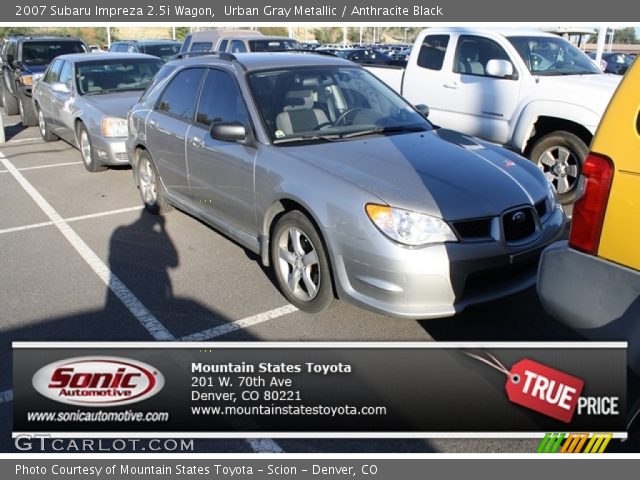 2007 Subaru Impreza 2.5i Wagon in Urban Gray Metallic
