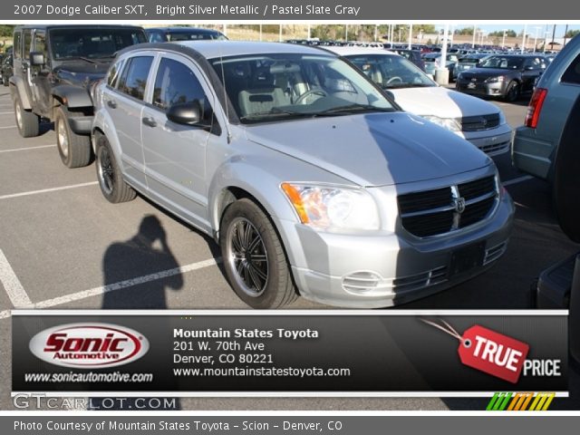 2007 Dodge Caliber SXT in Bright Silver Metallic