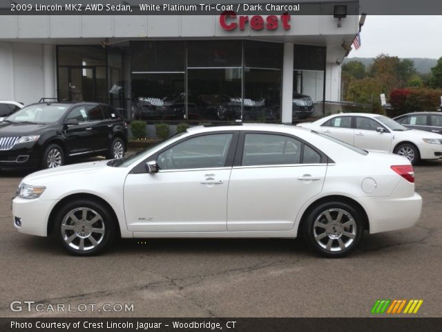 2009 Lincoln MKZ AWD Sedan in White Platinum Tri-Coat
