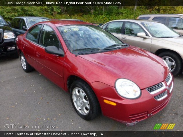 2005 Dodge Neon SXT in Blaze Red Crystal Pearlcoat