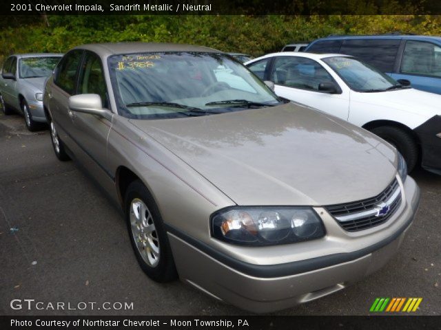 2001 Chevrolet Impala  in Sandrift Metallic