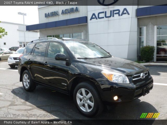 2007 Toyota RAV4 Limited 4WD in Black