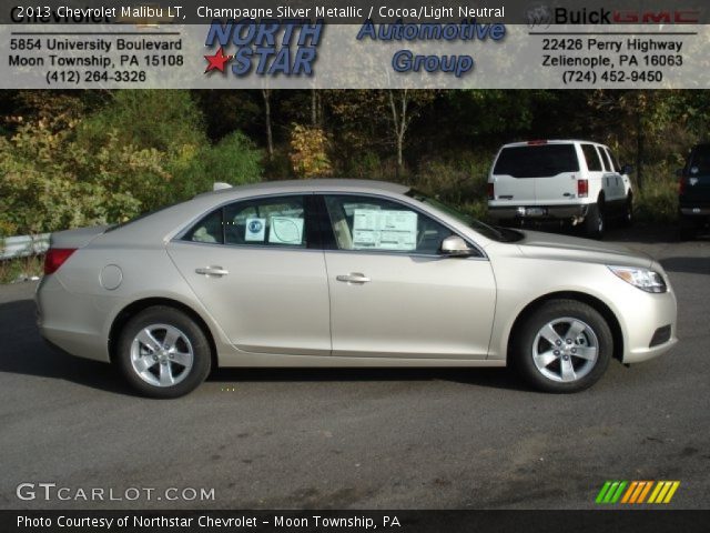 2013 Chevrolet Malibu LT in Champagne Silver Metallic