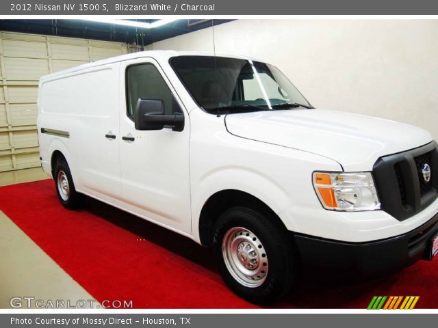 2012 Nissan NV 1500 S in Blizzard White
