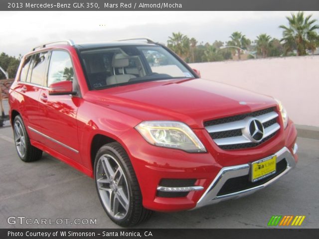 2013 Mercedes-Benz GLK 350 in Mars Red