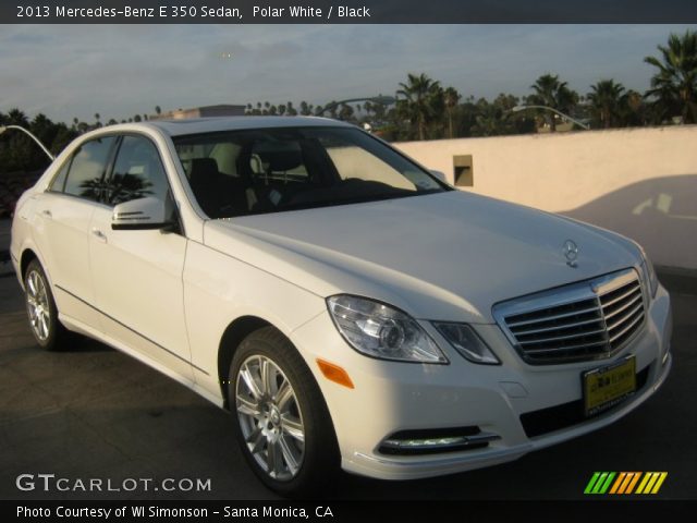 2013 Mercedes-Benz E 350 Sedan in Polar White