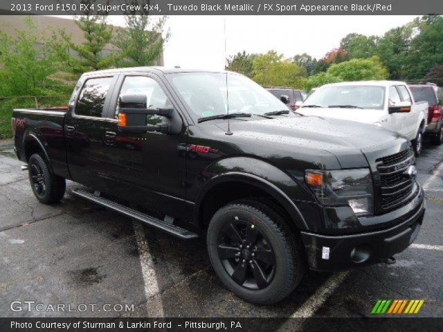 2013 Ford F150 FX4 SuperCrew 4x4 in Tuxedo Black Metallic