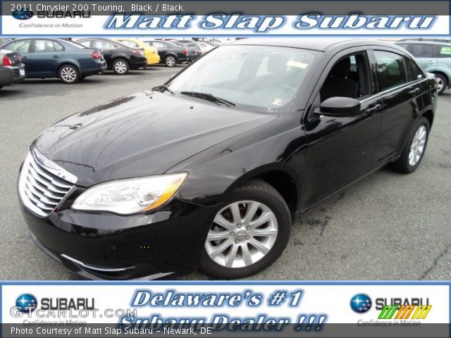 2011 Chrysler 200 Touring in Black
