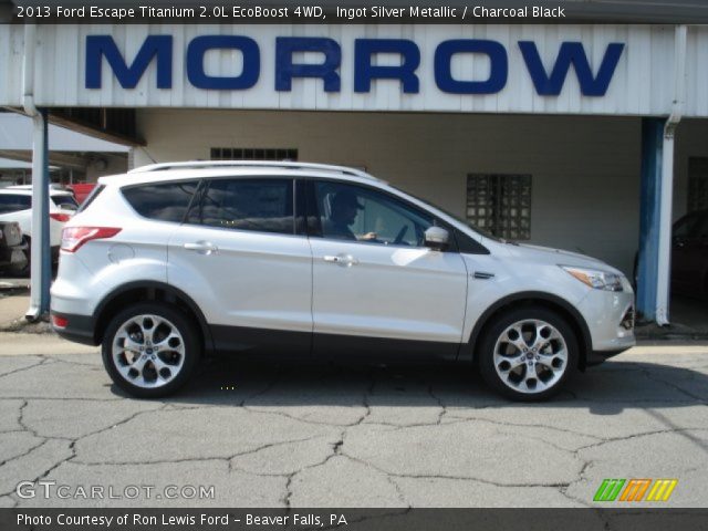 2013 Ford Escape Titanium 2.0L EcoBoost 4WD in Ingot Silver Metallic