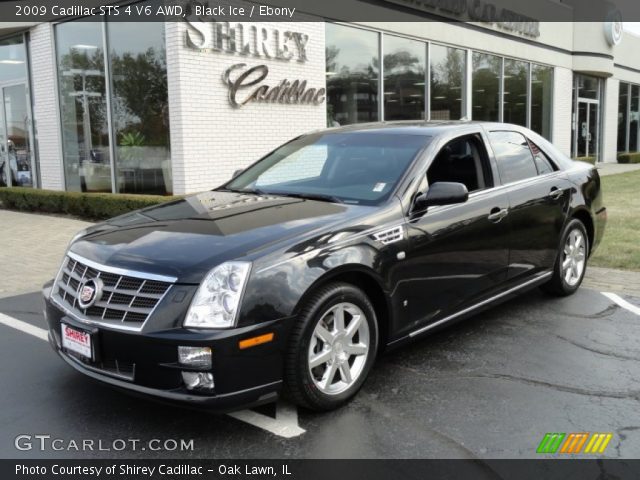 2009 Cadillac STS 4 V6 AWD in Black Ice