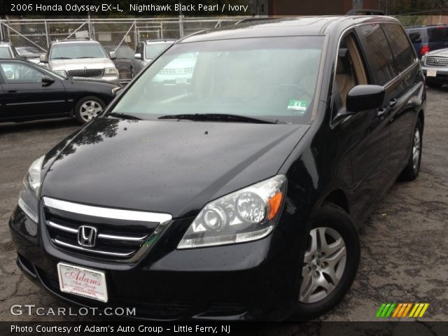 2006 Honda Odyssey EX-L in Nighthawk Black Pearl