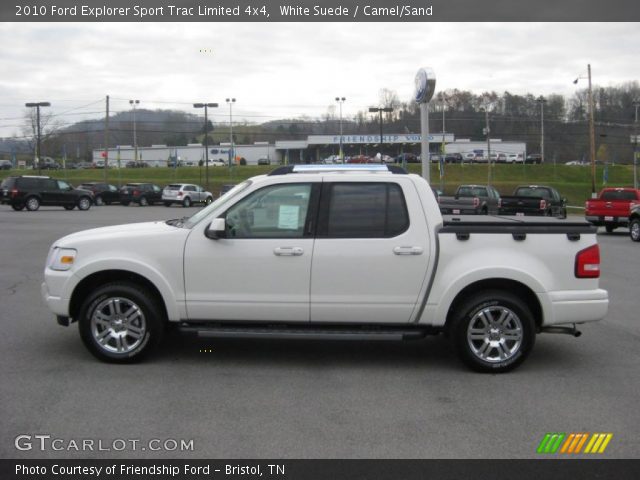 2010 Ford Explorer Sport Trac Limited 4x4 in White Suede