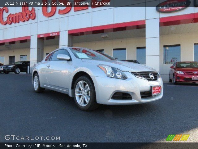 2012 Nissan Altima 2.5 S Coupe in Brilliant Silver