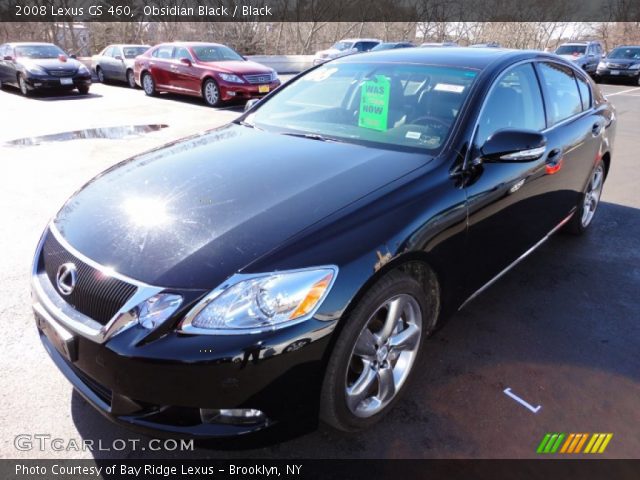 2008 Lexus GS 460 in Obsidian Black