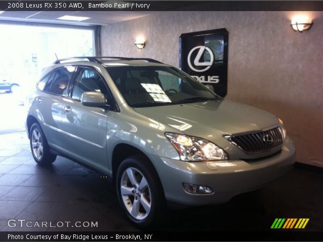 2008 Lexus RX 350 AWD in Bamboo Pearl