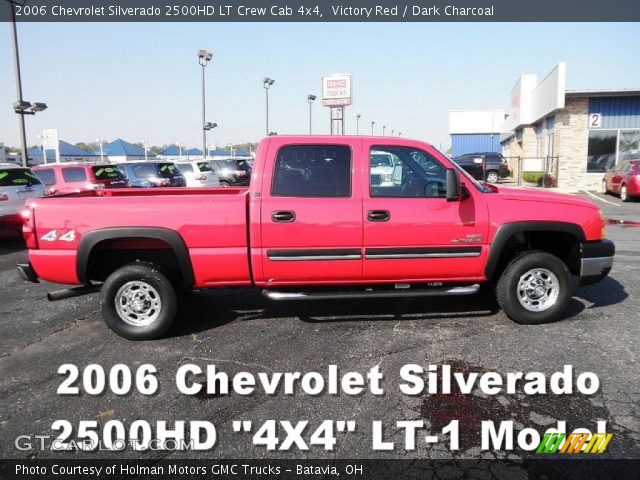 2006 Chevrolet Silverado 2500HD LT Crew Cab 4x4 in Victory Red