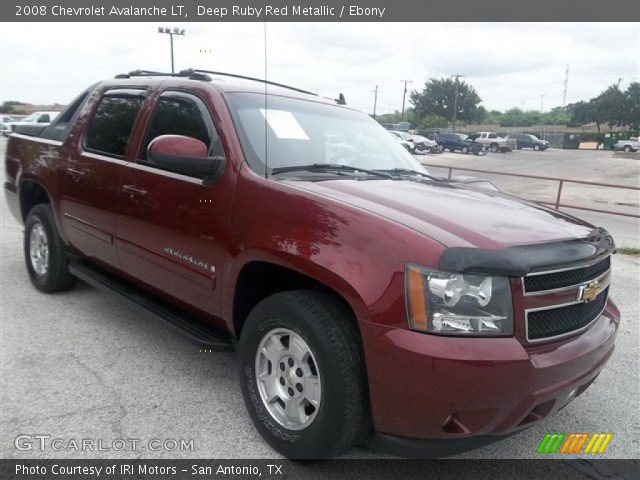 2008 Chevrolet Avalanche LT in Deep Ruby Red Metallic