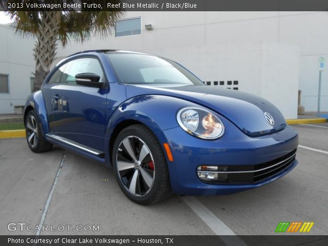 2013 Volkswagen Beetle Turbo in Reef Blue Metallic