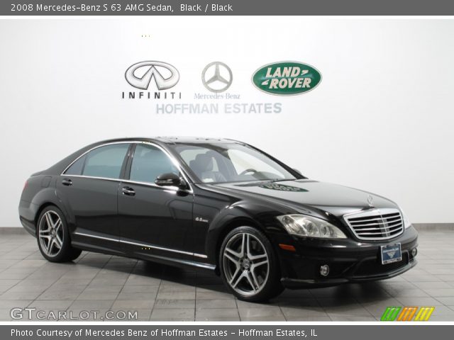2008 Mercedes-Benz S 63 AMG Sedan in Black