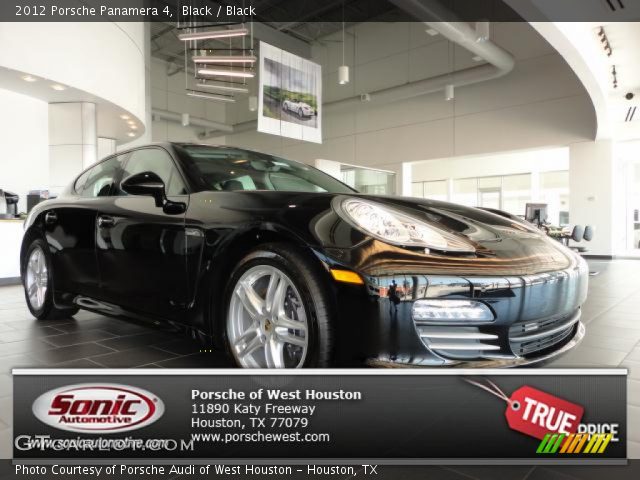2012 Porsche Panamera 4 in Black