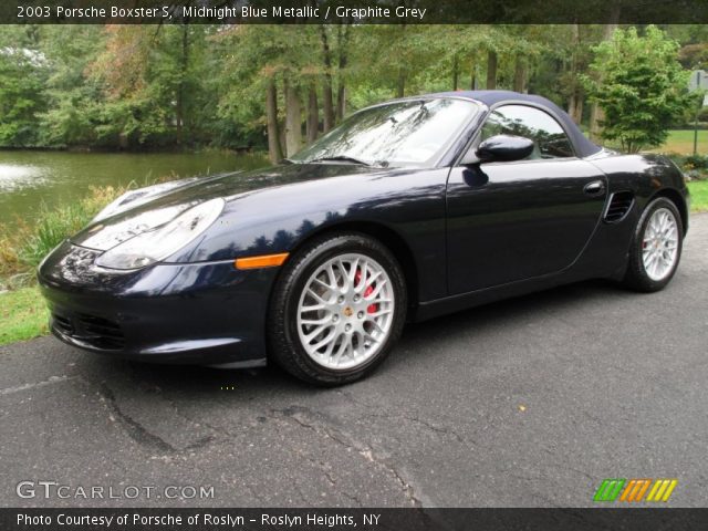 2003 Porsche Boxster S in Midnight Blue Metallic