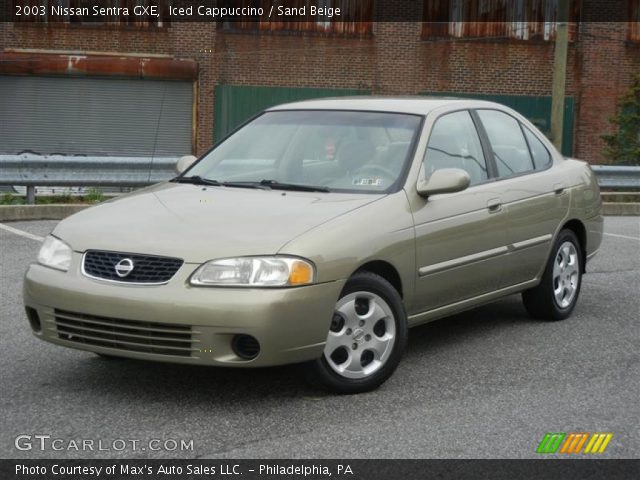 2003 Nissan Sentra GXE in Iced Cappuccino