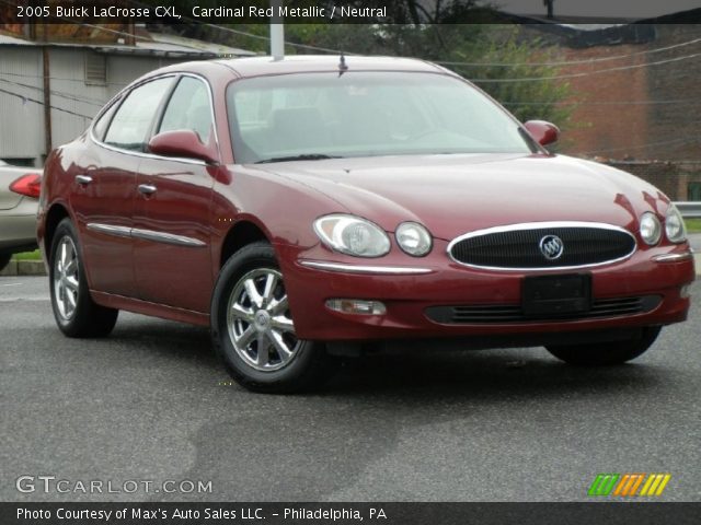2005 Buick LaCrosse CXL in Cardinal Red Metallic