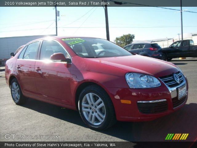 2010 Volkswagen Jetta TDI Sedan in Salsa Red
