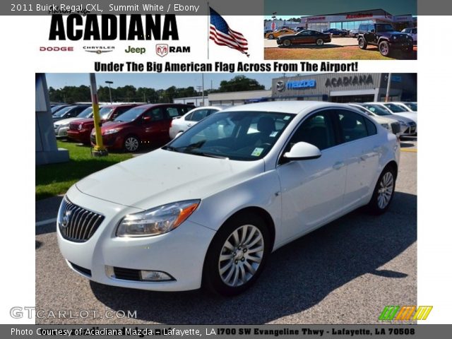 2011 Buick Regal CXL in Summit White