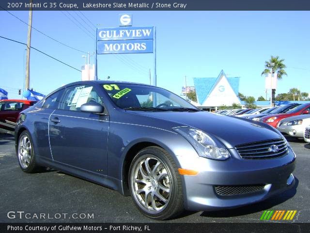 2007 Infiniti G 35 Coupe in Lakeshore Slate Metallic