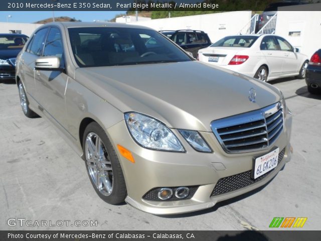 2010 Mercedes-Benz E 350 Sedan in Pearl Beige Metallic