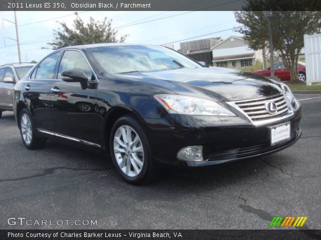 2011 Lexus ES 350 in Obsidian Black