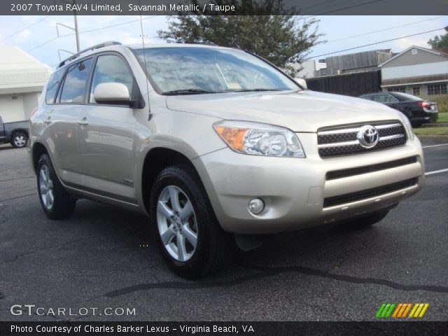 2007 Toyota RAV4 Limited in Savannah Metallic